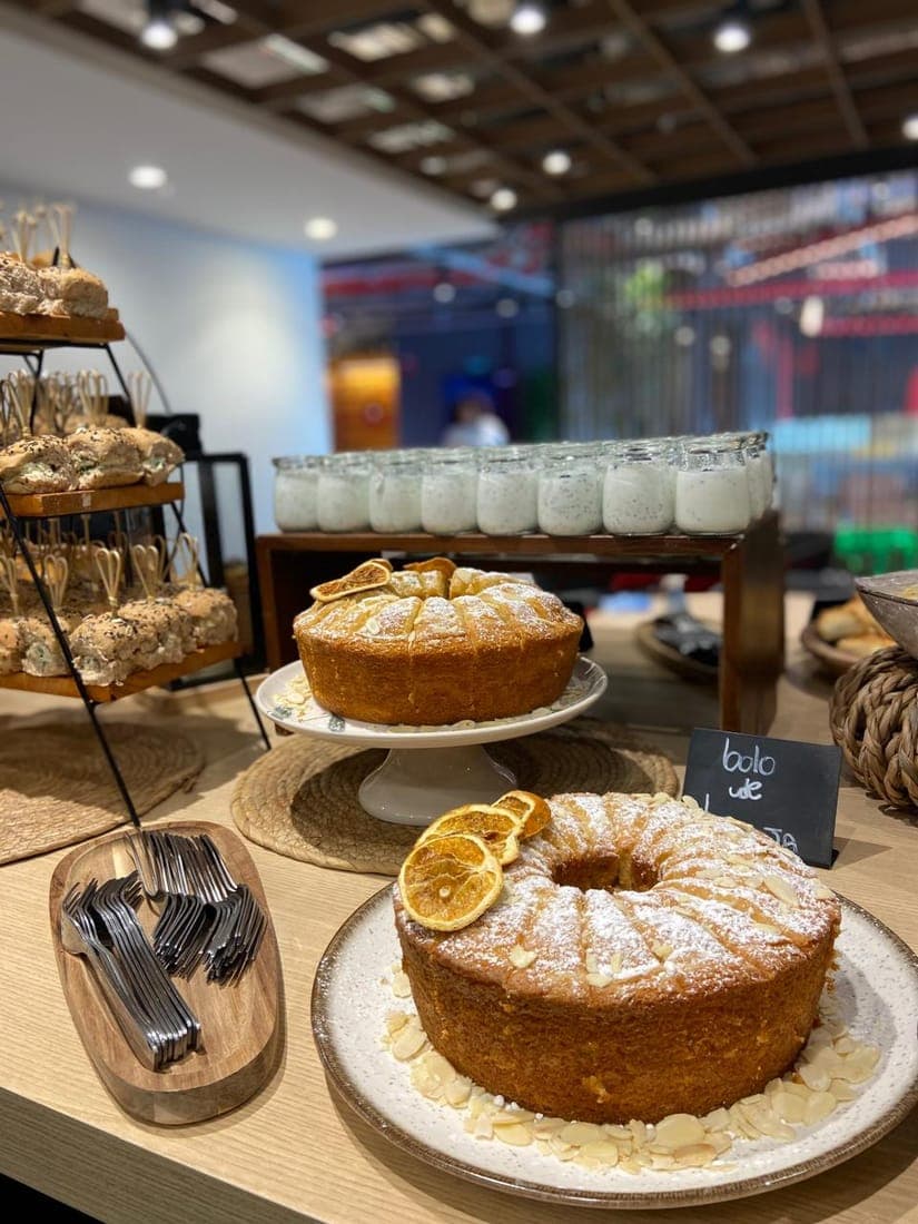 Coffee break da Amarela Gastronomia